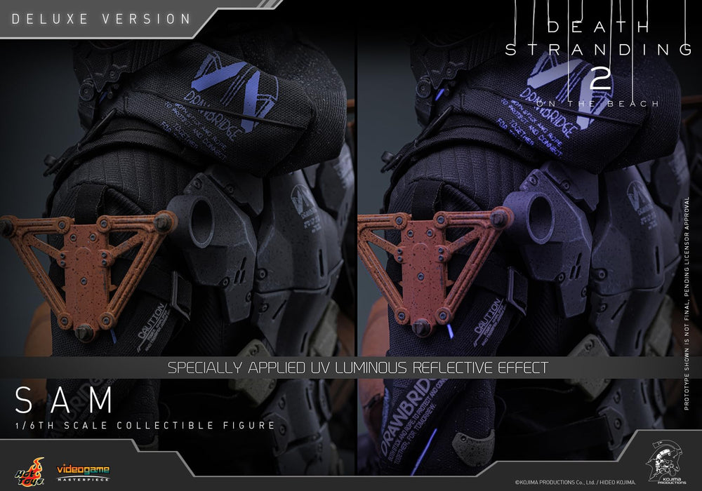 Hot Toys Video Game Masterpiece Death Stranding 2 Sam Deluxe 1/6 Figure