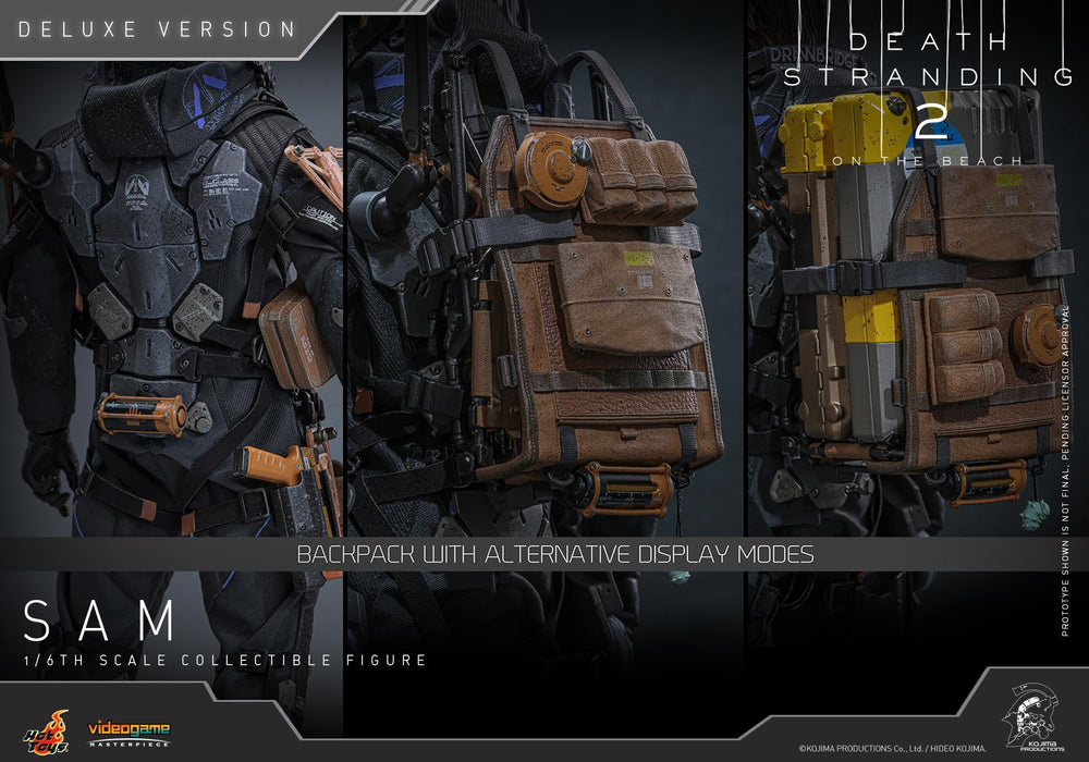 Hot Toys Video Game Masterpiece Death Stranding 2 Sam Deluxe 1/6 Figure