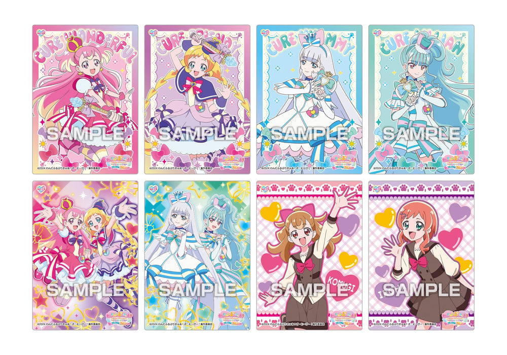 Ensky Wonderful Precure Clear Card Collection - Premium Card Set