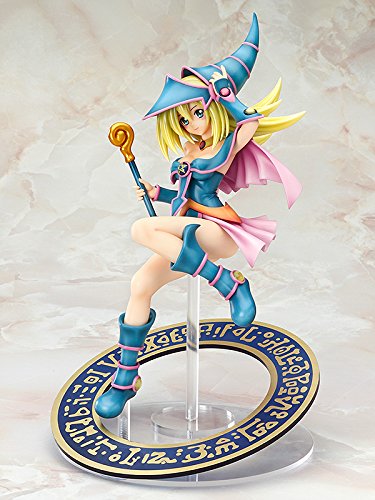 Figurine peinte à l'échelle 1/7 de la Magicienne Noire de Max Factory Yu-Gi-Oh!