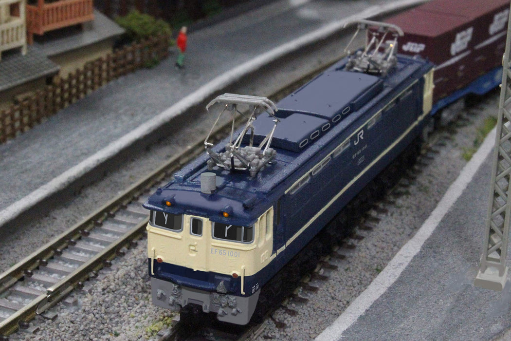Rokuhan Z Gauge Jnr EF65 Electric Locomotive Model 1001 Series - Railway Toy