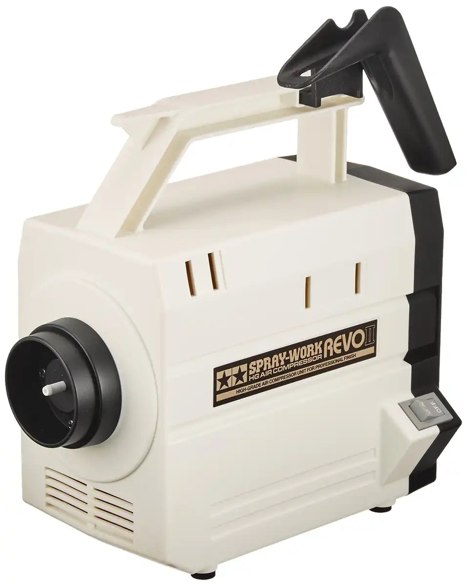 Tamiya Spraywork Hg Compressor Revo II 74542 Airbrush System No. 42- Japan Figure Store - #1 Bring To You The Best Japanese Goods