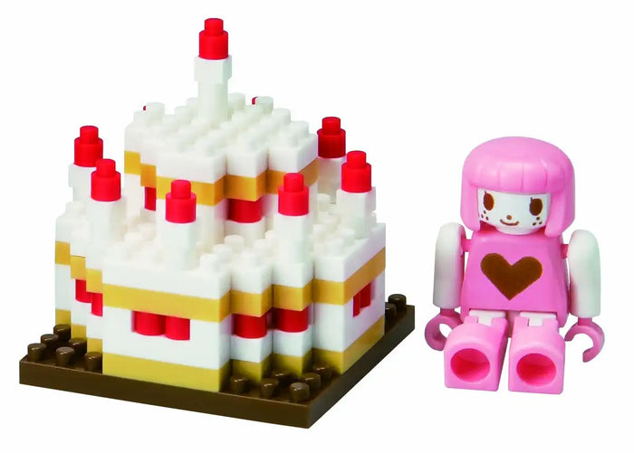 KAWADA Ml-023 Nanoblock Happy Birthday Girl- Japan Figure Store - #1 Bring To You The Best Japanese Goods