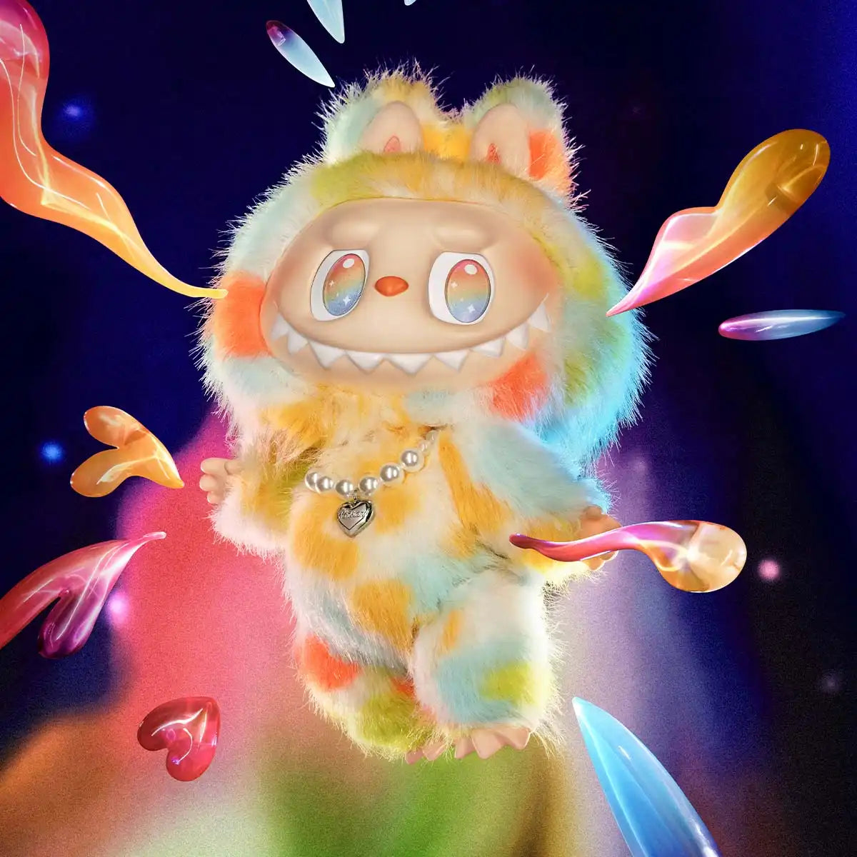 POP MART The Monsters Labubu “Rock the Universe” Big Vinyl Plush Doll