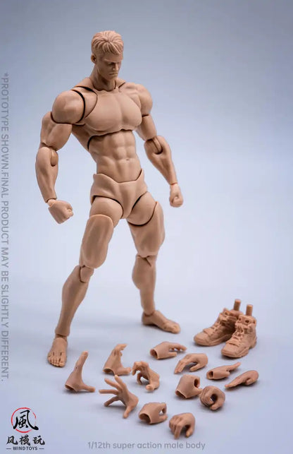 Wind Toys 1/12 Scale Male Action Figure Super Posable Japan Edition- Japan Figure Store - #1 Bring To You The Best Japanese Goods