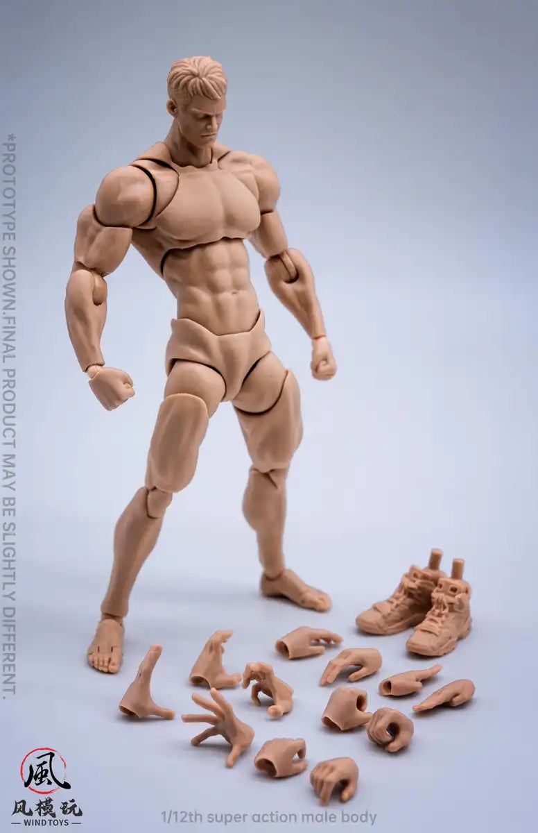 Wind Toys 1/12 Scale Male Action Figure Super Posable Japan Edition- Japan Figure Store - #1 Bring To You The Best Japanese Goods