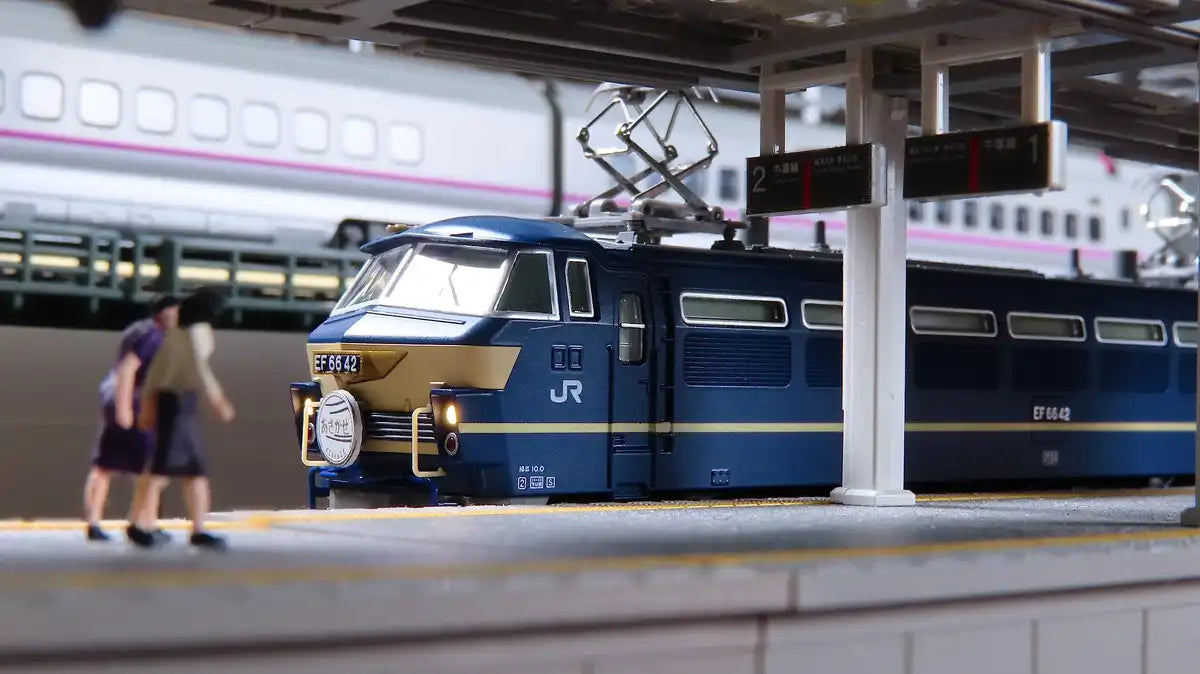 Kato N Gauge Ef66 3090-3 Blue Train Locomotive- Japan Figure Store - #1 Bring To You The Best Japanese Goods