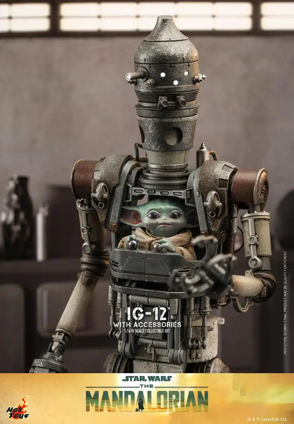 Hot Toys TV Masterpiece The Mandalorian IG-12 1/6 Scale Figure Set