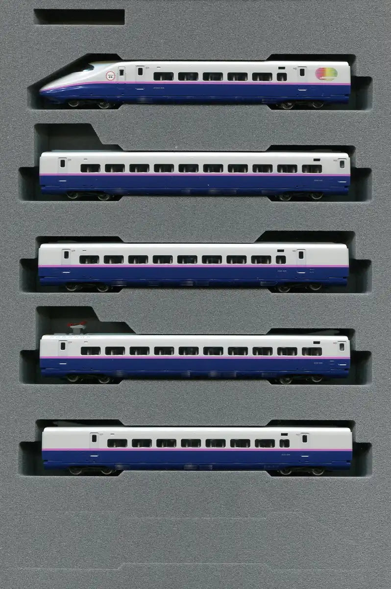 Kato N Gauge 10-868 E2 Series Tohoku Shinkansen Hayate Full Line Restoration Train- Japan Figure Store - #1 Bring To You The Best Japanese Goods