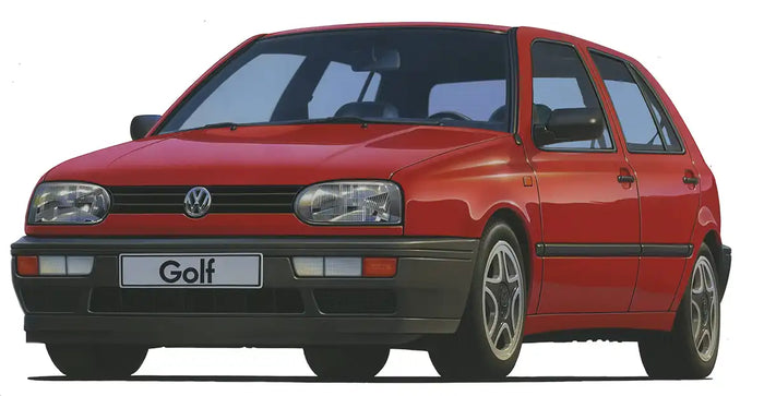 FUJIMI Real Sports Car 1/24 Volkswagen Golf Cl / Gl Plastic Model- Japan Figure Store - #1 Bring To You The Best Japanese Goods