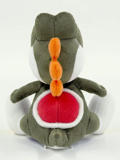 SAN-EI Super Mario All Star Collection Plush Doll Black Yoshi S- Japan Figure Store - #1 Bring To You The Best Japanese Goods