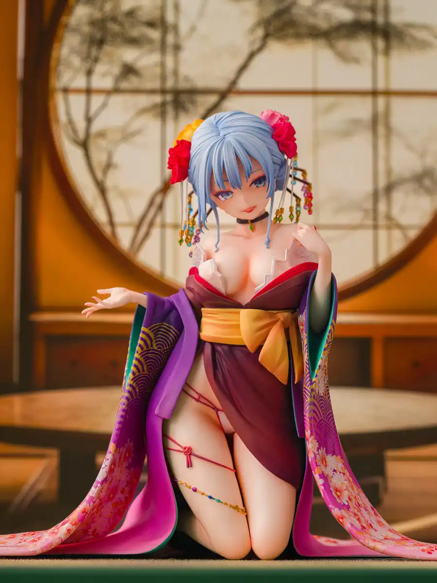 Daiki Kougyou 1/7 Scale Figure Master-Servant Ecstasy Shion Oiran Healthy Ver