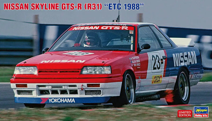 HASEGAWA 1/24 Nissan Skyline Gts-R R31 Etc 1988 Plastic Model- Japan Figure Store - #1 Bring To You The Best Japanese Goods