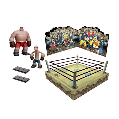 Mezco 5-Point Popeye and Oxheart 3.75 Inch Action Figure Set Duo- Japan Figure Store - #1 Bring To You The Best Japanese Goods