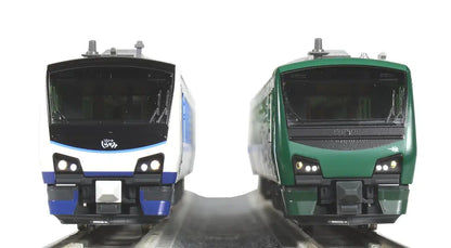 KATO N Gauge HB-E300 Series Resort Shirakami Diecast 4-Car Set Model 10-2073