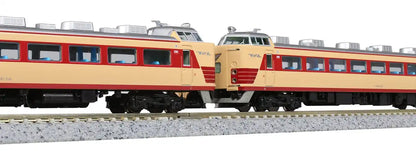 Kato N Gauge 485 Series 4-Car Midori Limited Express Set Model Railway Train 10-1480- Japan Figure Store - #1 Bring To You The Best Japanese Goods