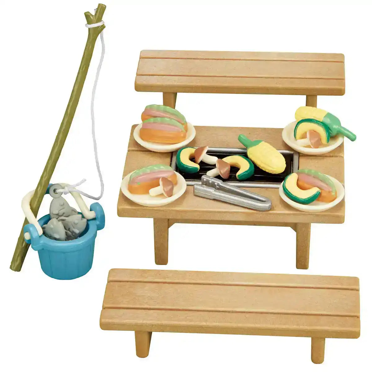 Epoch Sylvanian Families Barbecue Set Certified Toy Dollhouse for Ages 3+- Japan Figure Store - #1 Bring To You The Best Japanese Goods