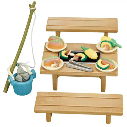 Epoch Sylvanian Families Barbecue Set Certified Toy Dollhouse for Ages 3+- Japan Figure Store - #1 Bring To You The Best Japanese Goods