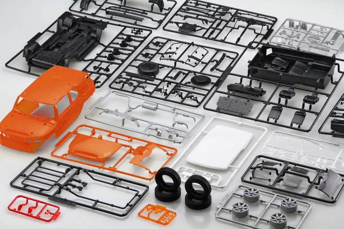 Toyota FJ Cruiser 1/24 Plastic Model Fujimi 9 Ex-5 Two-Tone Orange- Japan Figure Store - #1 Bring To You The Best Japanese Goods