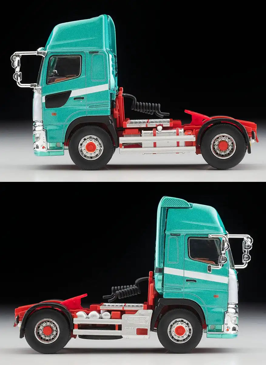 Tomica Limited Vintage Neo Lv-N298A Hino Profia Tractor Head Green- Japan Figure Store - #1 Bring To You The Best Japanese Goods