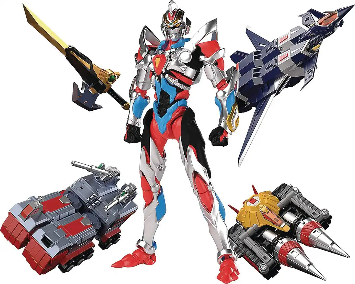 Ssss.Gridman Super Combined Superman Dx Full Power Gridman Non-Scale Abs Pvc Painted Combined Toy- Japan Figure Store - #1 Bring To You The Best Japanese Goods