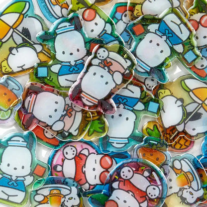 SANRIO - Summer Sticker Pack - Clear Pochacco- Japan Figure Store - #1 Bring To You The Best Japanese Goods
