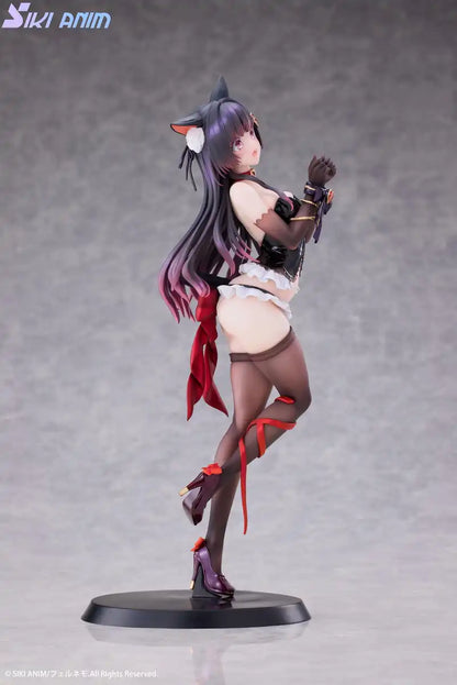 Fucking Anime Original Shibare Neko Rufuna-Chan 1/7 Figure with Tapestry- Japan Figure Store - #1 Bring To You The Best Japanese Goods