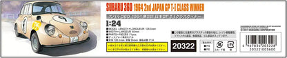 Hasegawa 20322 Subaru 360 1964 2nd Japan Gp T-1 Class Winner 1/24 Scale Model Kit- Japan Figure Store - #1 Bring To You The Best Japanese Goods