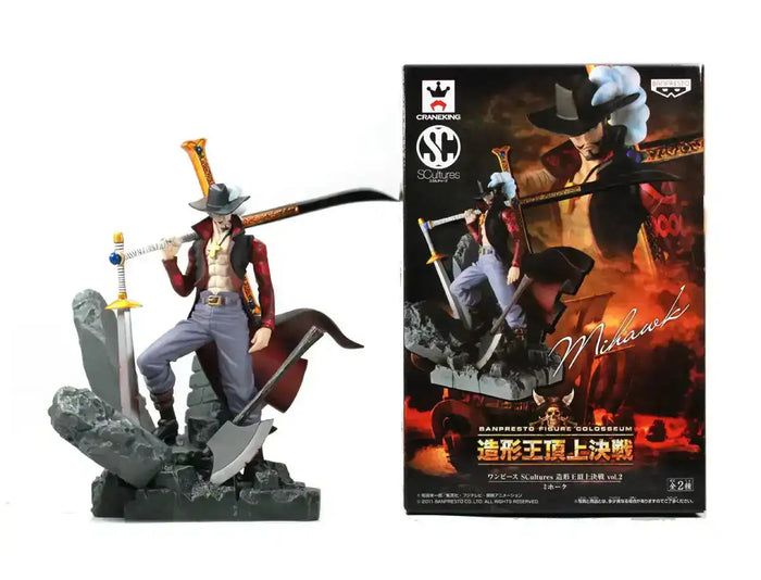 Banpresto One Piece Scultures Japan Modeling King Summit Decisive Battle Vol.2 Mihawk- Japan Figure Store - #1 Bring To You The Best Japanese Goods