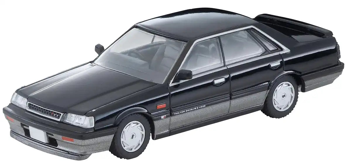 Tomytec Black/Silver 1987 Nissan Skyline HT GTS 1/64 Vintage Neo Ltd Model- Japan Figure Store - #1 Bring To You The Best Japanese Goods