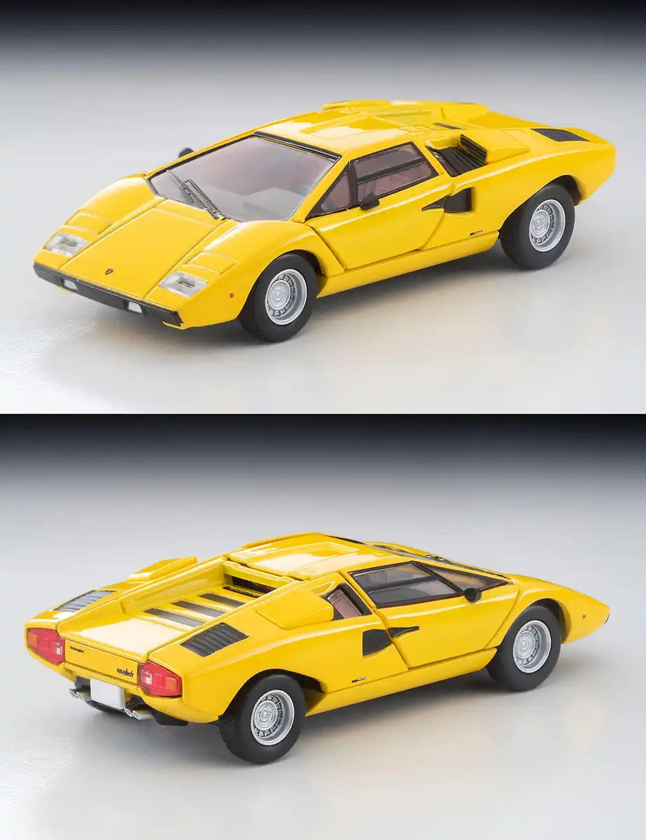 Tomytec Japan Tomica Limited Vintage Neo 1/64 Lamborghini Countach Lp400 Yellow 316756- Japan Figure Store - #1 Bring To You The Best Japanese Goods