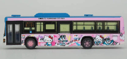 Tomytec Kawasaki Norfin X Hello Kitty Music Town Bus Collection - Limited First Order Edition- Japan Figure Store - #1 Bring To You The Best Japanese Goods