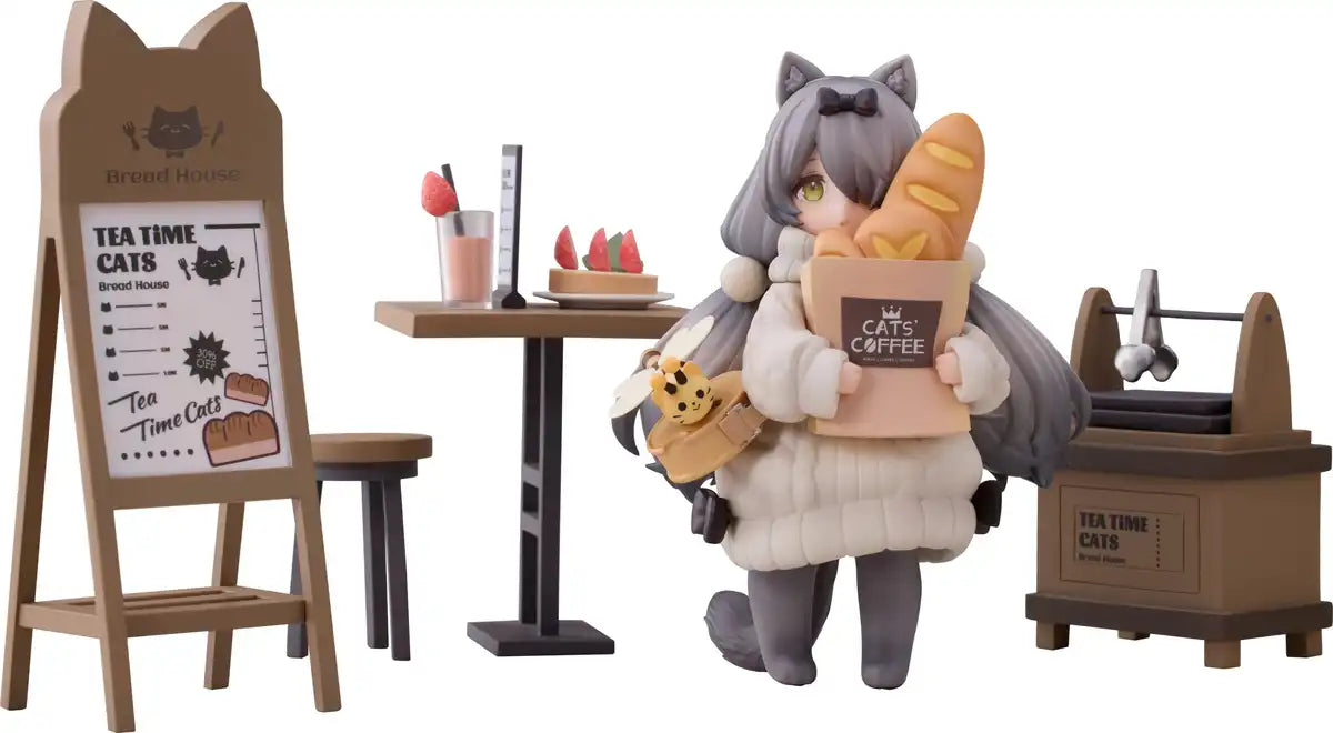 Within Limits Tea Time Cats British Shorthair Dragon Li Meow Town Ribose Tea- Japan Figure Store - #1 Bring To You The Best Japanese Goods