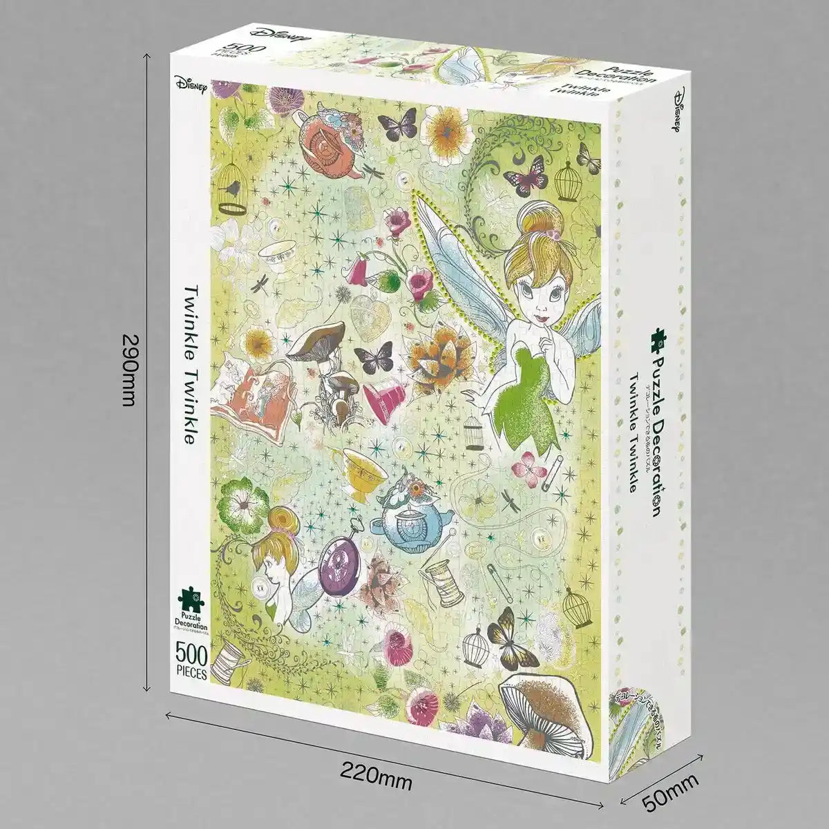Epoch 500 Piece Jigsaw Puzzle Tinkerbell Twinkle Twinkle 38x53cm