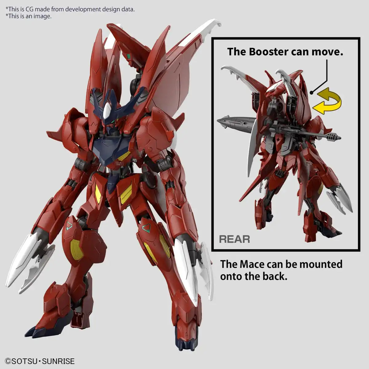 Bandai Spirits HG Gundam Amazing Barbatos Lupus 1/144 Scale Model Kit
