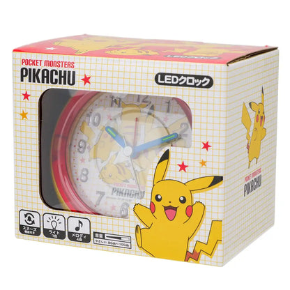 T'S FACTORY Pokemon Led Alarm Clock Pikachu Yellow- Japan Figure Store - #1 Bring To You The Best Japanese Goods