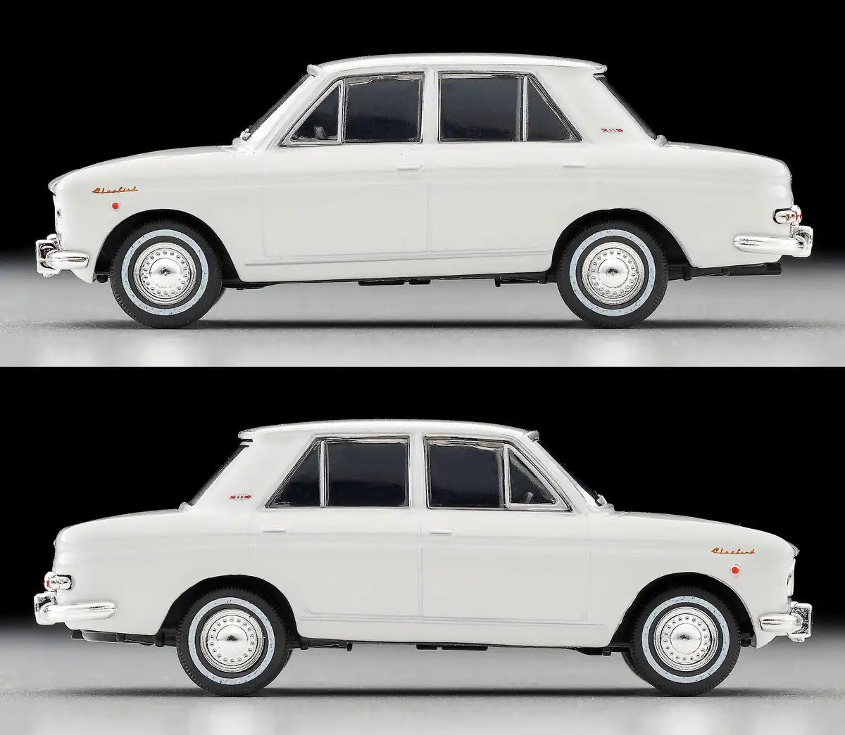 Tomytec Tomica Limited Vintage Datsun Bluebird 4 Door 1600Sss White Model- Japan Figure Store - #1 Bring To You The Best Japanese Goods