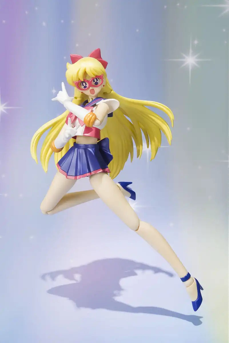 Bandai Sh Figuarts Sailor Moon Sailor V Japan Abs Pvc 140Mm- Japan Figure Store - #1 Bring To You The Best Japanese Goods