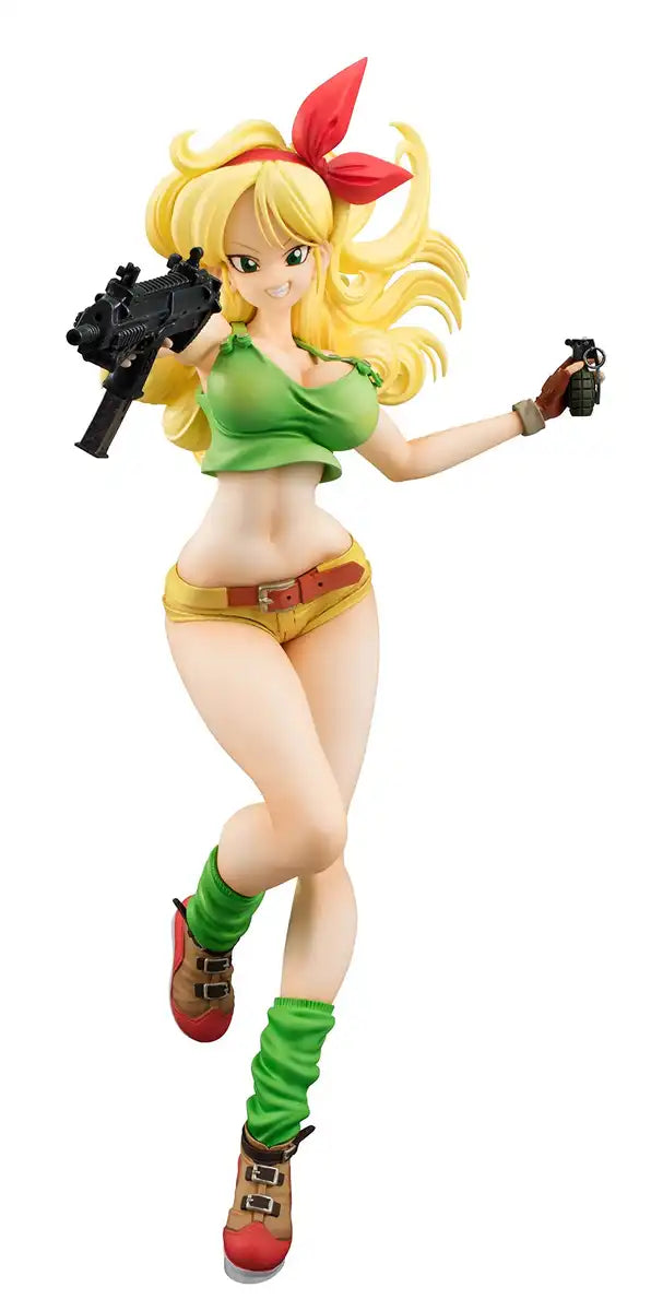 Megahouse Dragon Ball Gals Lunch Blonde Pvc Abs Figure Japan 190Mm- Japan Figure Store - #1 Bring To You The Best Japanese Goods