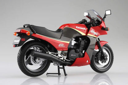 AOSHIMA Skynet 1/12 Kawasaki Gpz900R Red/Gray Finished Model- Japan Figure Store - #1 Bring To You The Best Japanese Goods