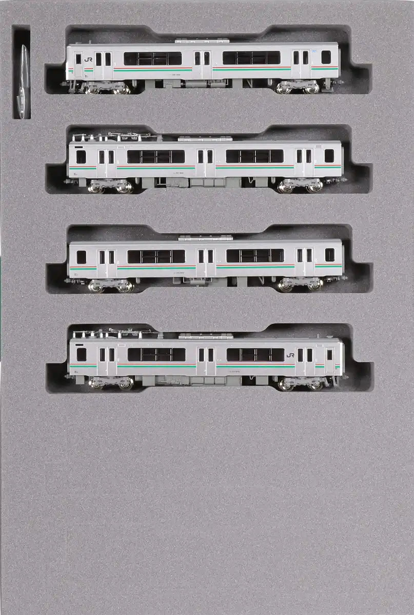 Kato N Gauge 701 Series 4-Car Set 10-1553 Sendai Color Railway Model Train- Japan Figure Store - #1 Bring To You The Best Japanese Goods