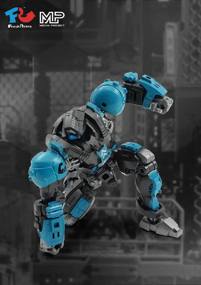 Fresh Retro Mecha Project Mp 02 General-Purpose Heavy Soldier 1/18 Scale Abs-Painted Action Figure- Japan Figure Store - #1 Bring To You The Best Japanese Goods
