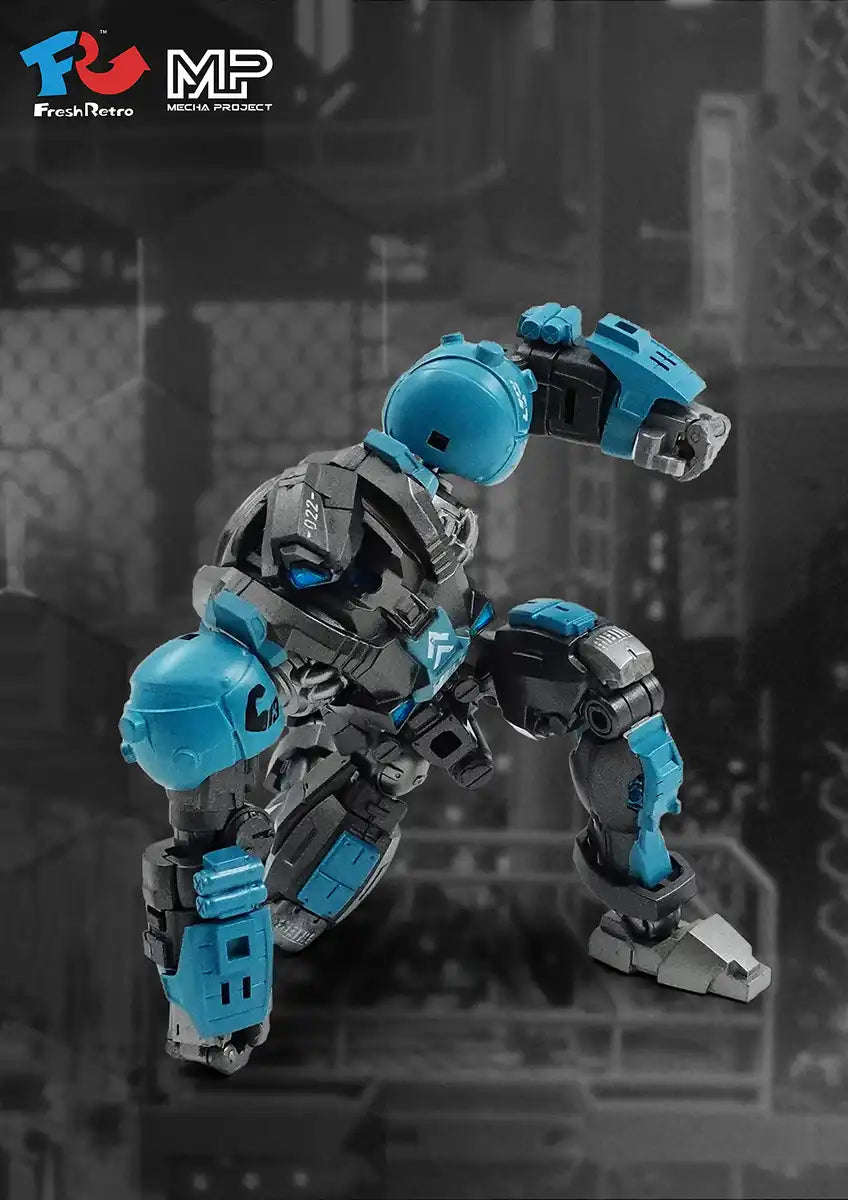Fresh Retro Mecha Project Mp 02 General-Purpose Heavy Soldier 1/18 Scale Abs-Painted Action Figure- Japan Figure Store - #1 Bring To You The Best Japanese Goods