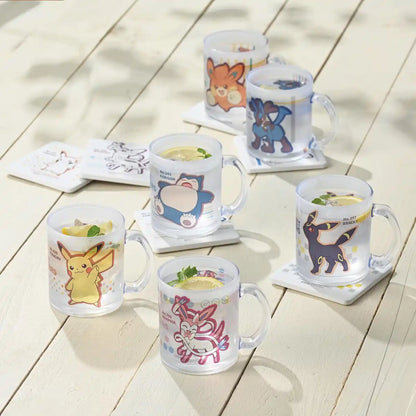 Kaneshotouki Pokemon Snorlax Glass Cup Mug 320ml Japan 145102- Japan Figure Store - #1 Bring To You The Best Japanese Goods