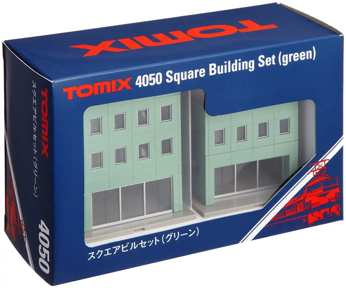 Tomytec Tomix N Gauge Square Green Building Set 4050 Railway Model Supplies- Japan Figure Store - #1 Bring To You The Best Japanese Goods