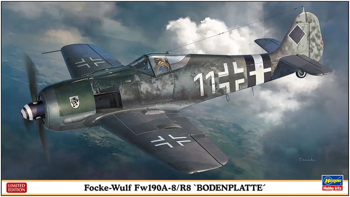 HASEGAWA 07470 Focke Wulf Fw190A-8/R8 Bodenplatte 1/48 Scale Kit- Japan Figure Store - #1 Bring To You The Best Japanese Goods