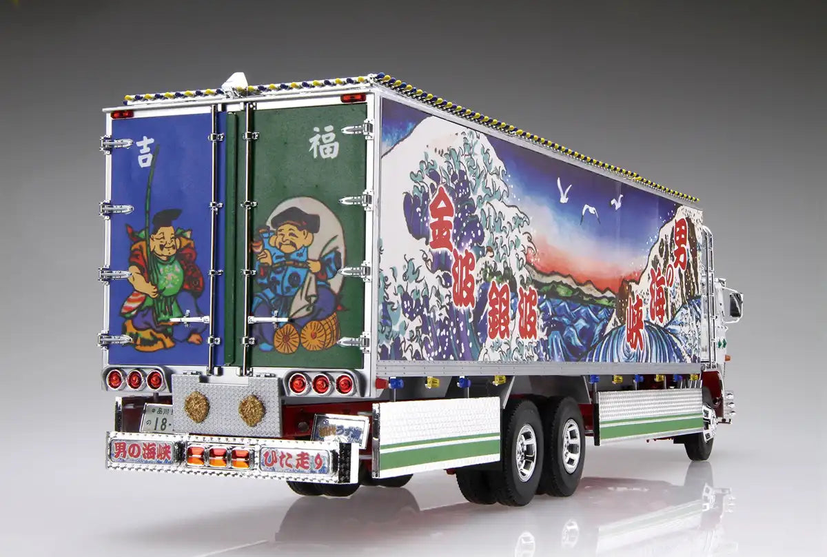 AOSHIMA 1/32 Ganso Dekotora Uzushio 2015 Plastic Model Kit