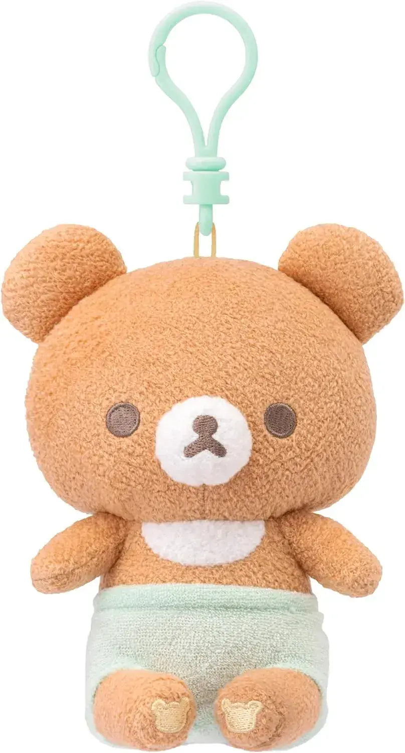 Agatsuma Rilakkuma Baby Mini Plush Holder Chiroic Bear