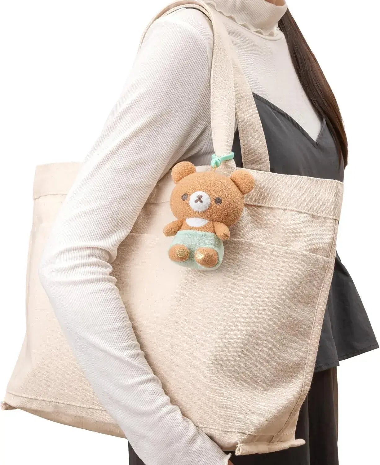 Agatsuma Rilakkuma Baby Mini Plush Holder Chiroic Bear