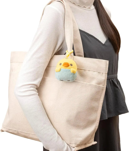 Agatsuma Rilakkuma Baby Mini Plush Holder Kiiroitori
